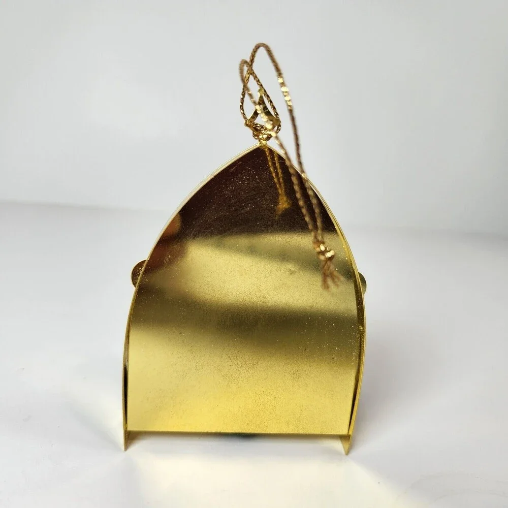 Vintage Nativity Christmas Ornament Light Cover Taiwan Laser Etched 3-D